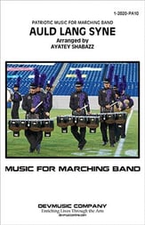 Auld Lang Syne Marching Band sheet music cover